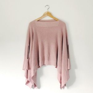 Forward flow poncho / cape